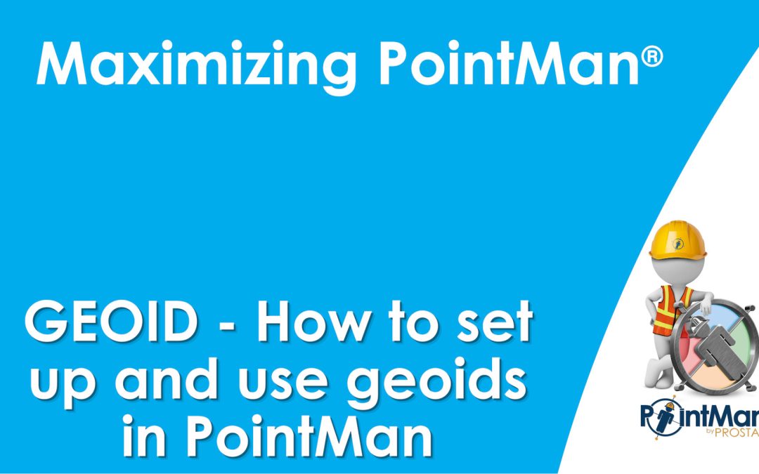 How to set your geoid model in PointMan.