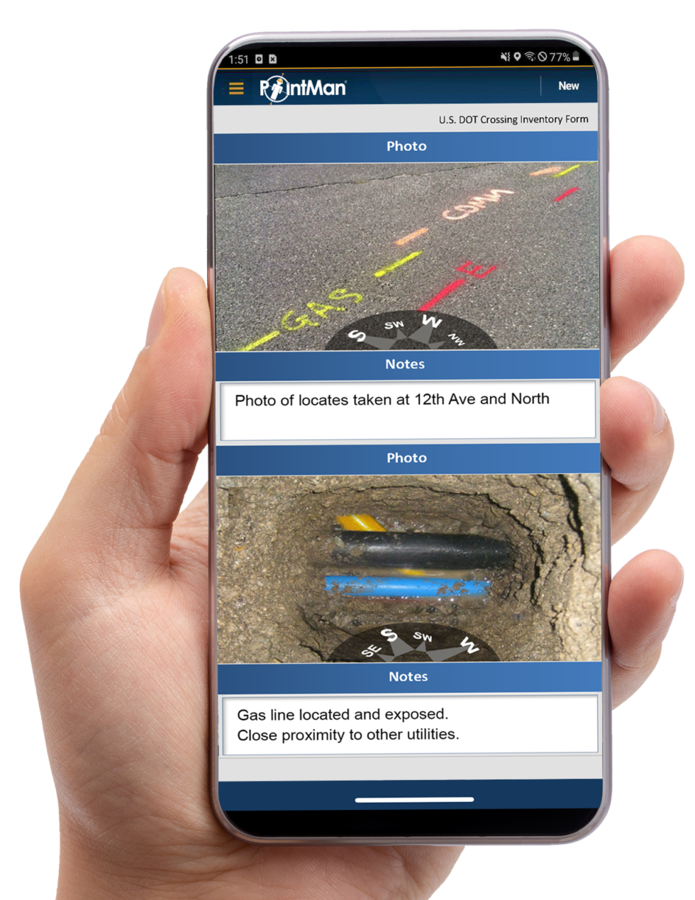 PointMan - The leading underground utility mapping software